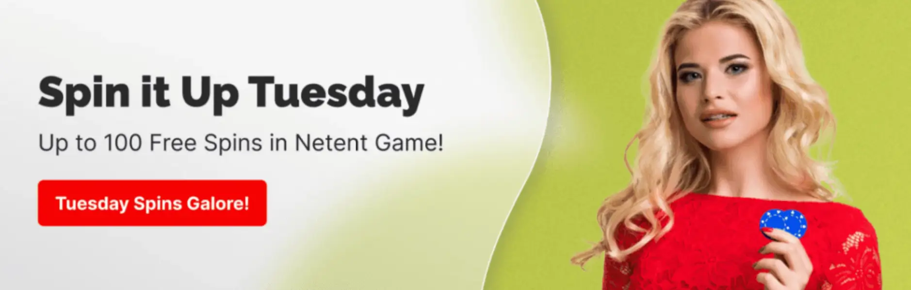 Free Spin Tuesday bonus banner